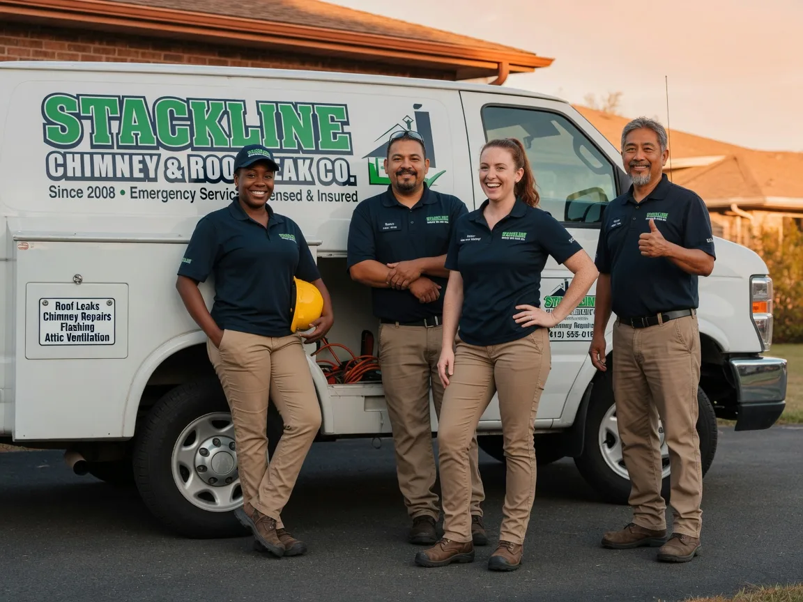 Chimney flashing repair company in San Mateo, FL